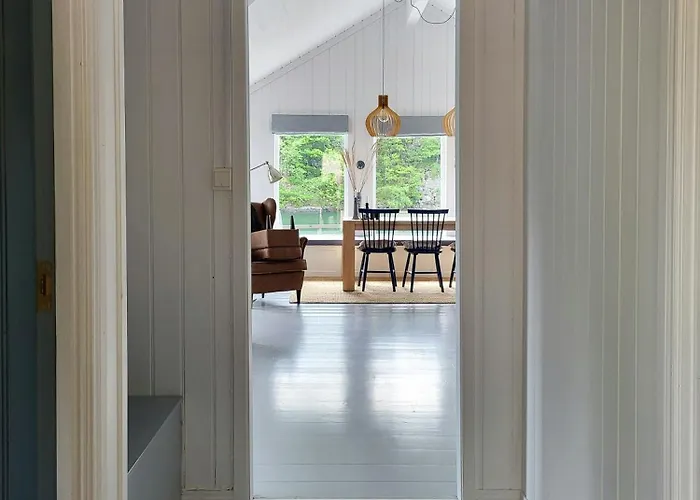 Seaside With Terrace And Jetty In Søgne